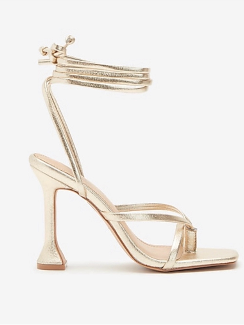 Strappy Lace-Up Sculpted Heel
Sandals Express 8 NWT